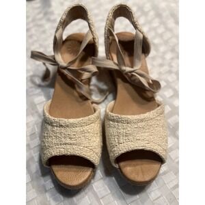 Ugg Women's Australia Delmar Espadrille Wedge Sandal Size 10